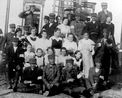 Ns. patakomppania Toijalan rautatieasemalla