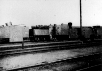 Punaisten panssarijuna Toijalan asemalla