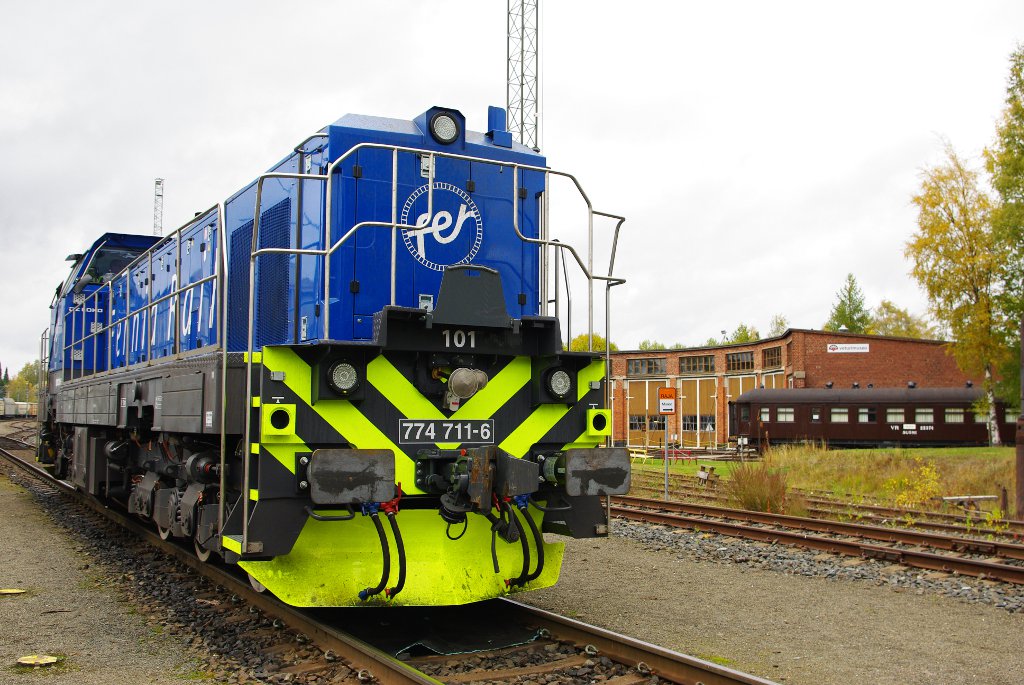 Fenniarail Oy:n Dr18-dieselveturi.